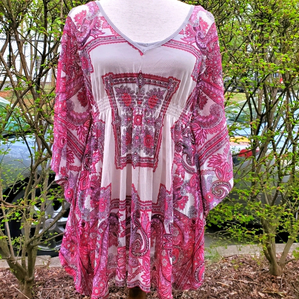 INC International Concepts Tunic Top